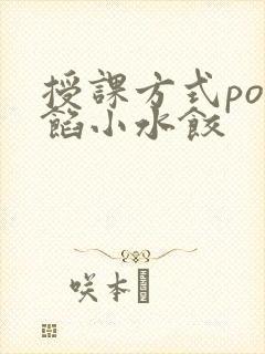 授课方式po肉馅小水饺
