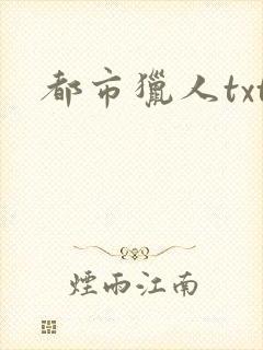 都市猎人txt
