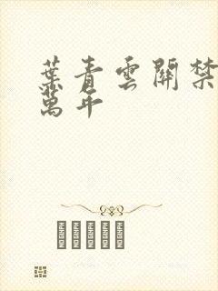 叶青云关禁闭一万年