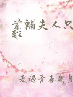 首辅夫人只想和离