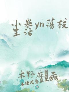 小米yn荡校园生活