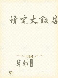 情定大饭店同人