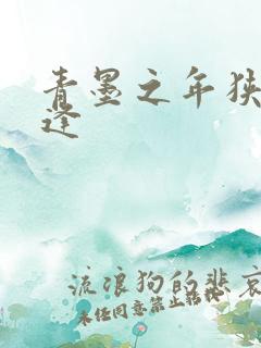 青墨之年狭路相逢