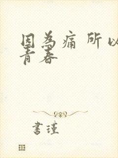 因为痛 所以叫青春