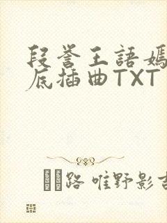 段誉王语嫣在井底插曲TXT