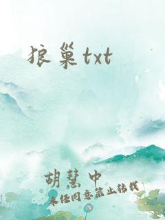 狼巢txt