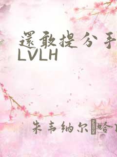 还敢提分手吗嗯LVLH