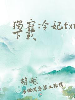独宠冷妃txt下载