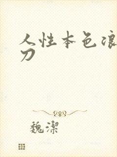 人性本色浪子小刀