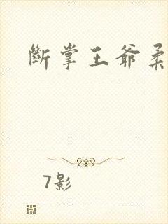 断掌王爷柔水妃