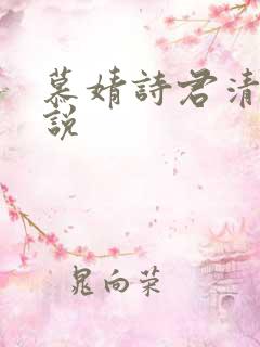 慕婧诗君清夜小说