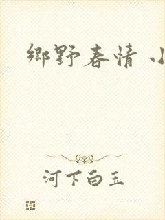 乡野春情 小说