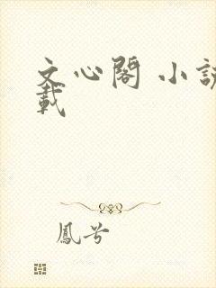 文心阁 小说连载