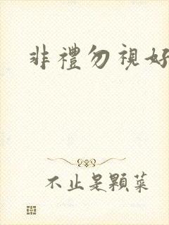 非礼勿视好看吗