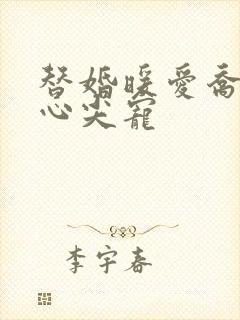 替婚暖爱乔少的心尖宠