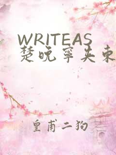 WRITEAS楚晚宁夹东西