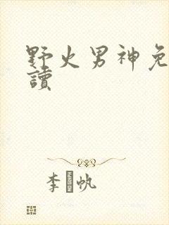 野火男神免费阅读