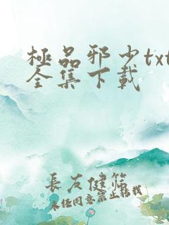 极品邪少txt全集下载