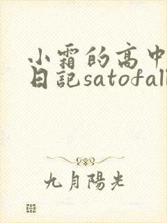 小霜的高中成长日记satofall