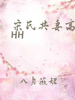 宋氏共妻高黄HHH