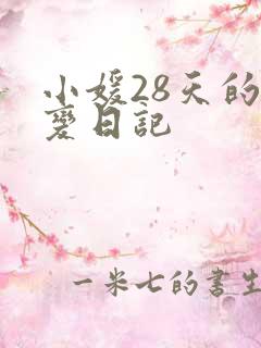 小媛28天的剧变日记