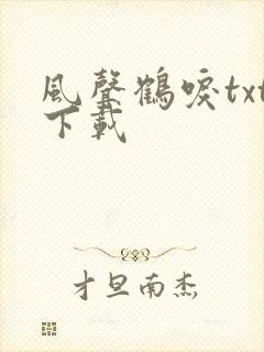 风声鹤唳txt下载