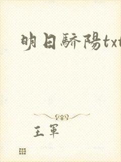 明日骄阳txt