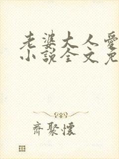 老婆大人爱上我小说全文免费阅读