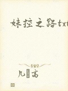 妹控之路txt