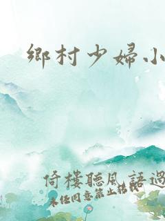 乡村少妇小说