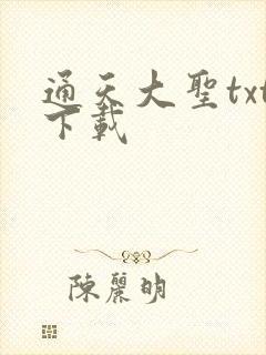 通天大圣txt下载
