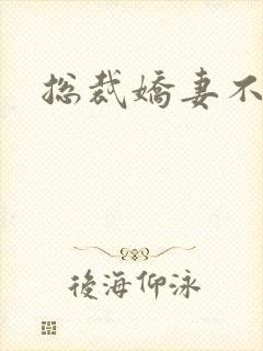 总裁娇妻不太乖