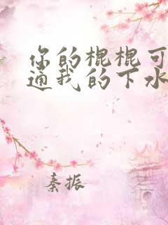 你的棍棍可以通通我的下水