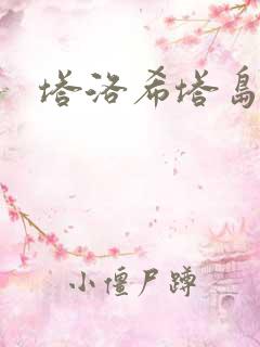 塔洛希塔岛小说