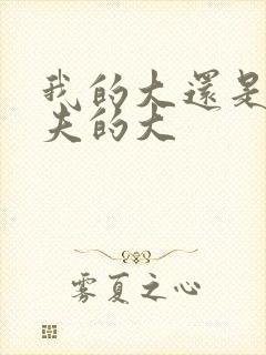 我的大还是你前夫的大