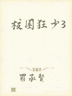 校园狂少3