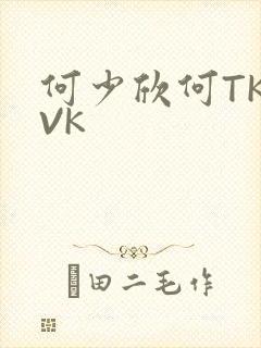 何少欣何TK脚VK