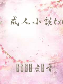 成人小说txt