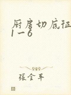厨房切底征服岳1一6