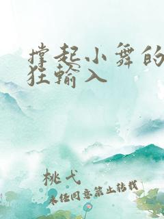 撑起小舞的腿疯狂输入