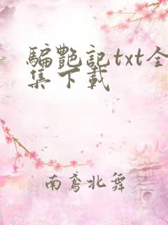 骗艳记txt全集下载