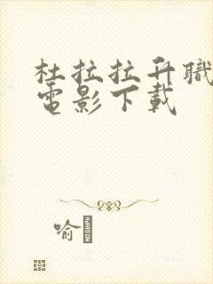 杜拉拉升职记 电影下载