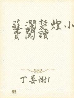 苏澜楚煜小说免费阅读