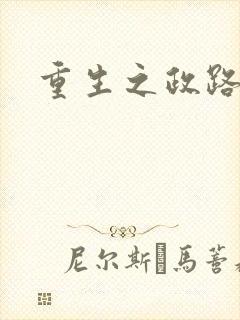重生之政路风流