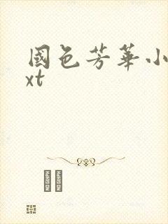 国色芳华小说txt