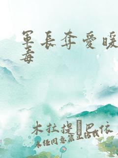 军长夺爱暖妻有毒