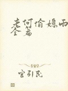 老何偷媳雨嫌儿全篇