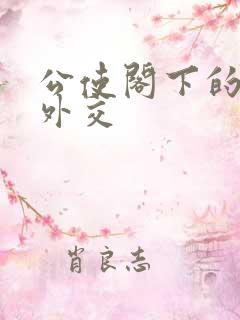 公使阁下的秘密外交