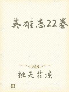 英雄志22卷