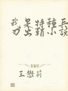 我是特种兵之利刃出鞘小说